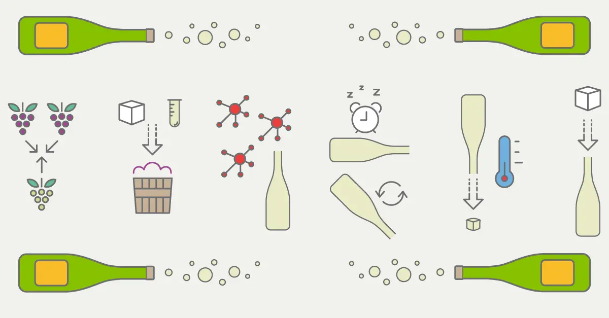 How To Make Sparkling Wines Like Champagne [INFOGRAPHIC]