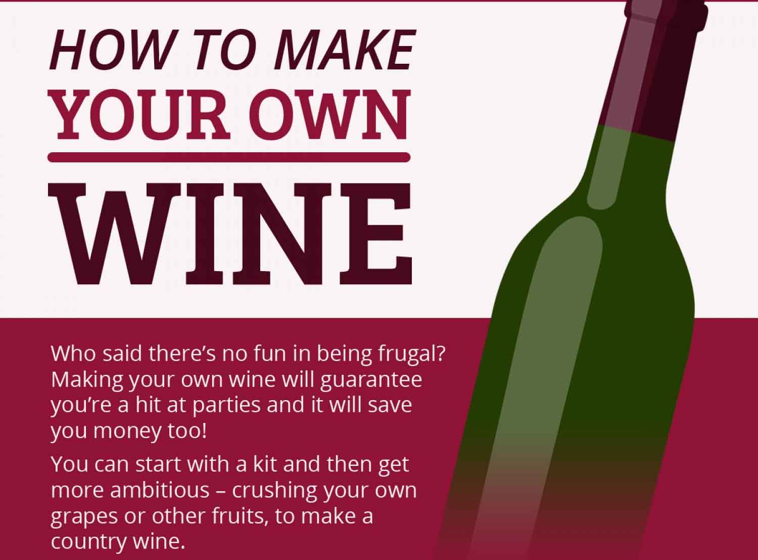 How to Make Your Own Wine [Infographic]