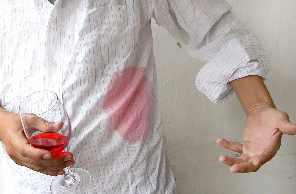 How to Remove Red Wine from Fabric