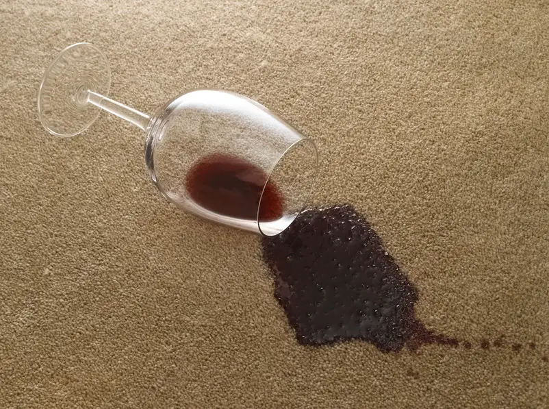 How to Remove Red Wine Stains from a Carpet