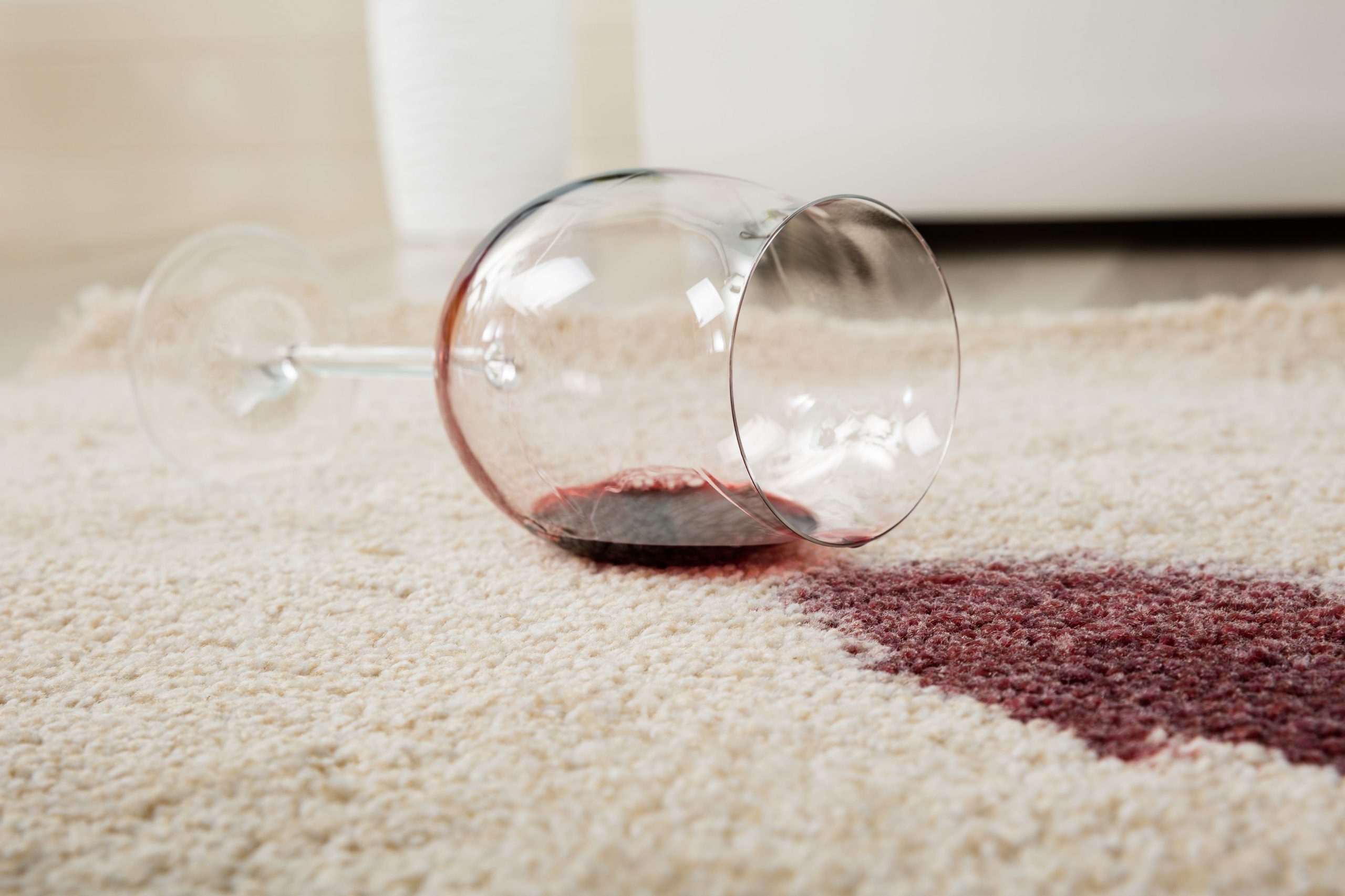 How to Remove Red Wine Stains From Carpet