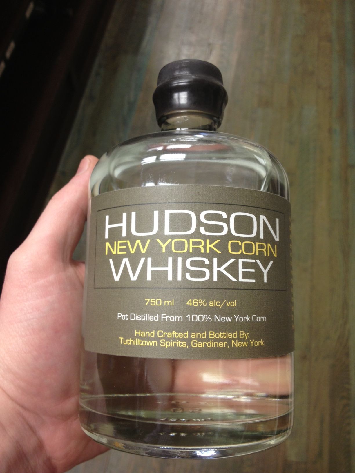 Hudson NY Corn Whiskey $54.99
