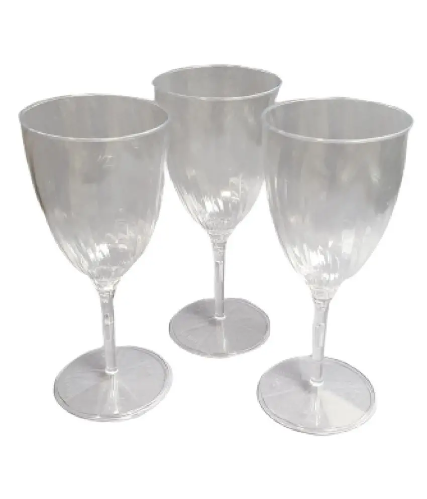 Identity Plastic 200 ml Wine Glasses: Buy Online at Best ...