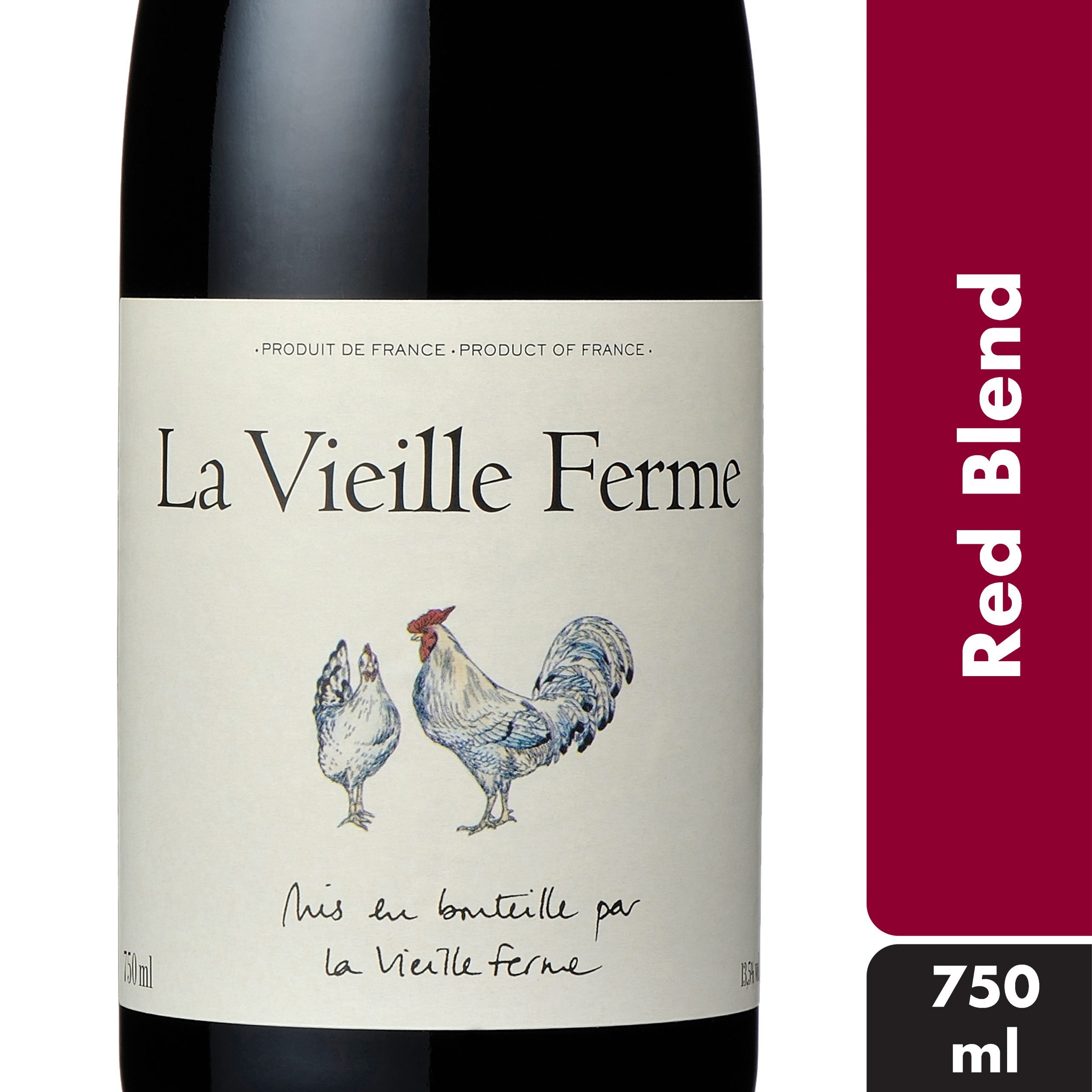 La Vieille Ferme Rouge Wine, 750mL