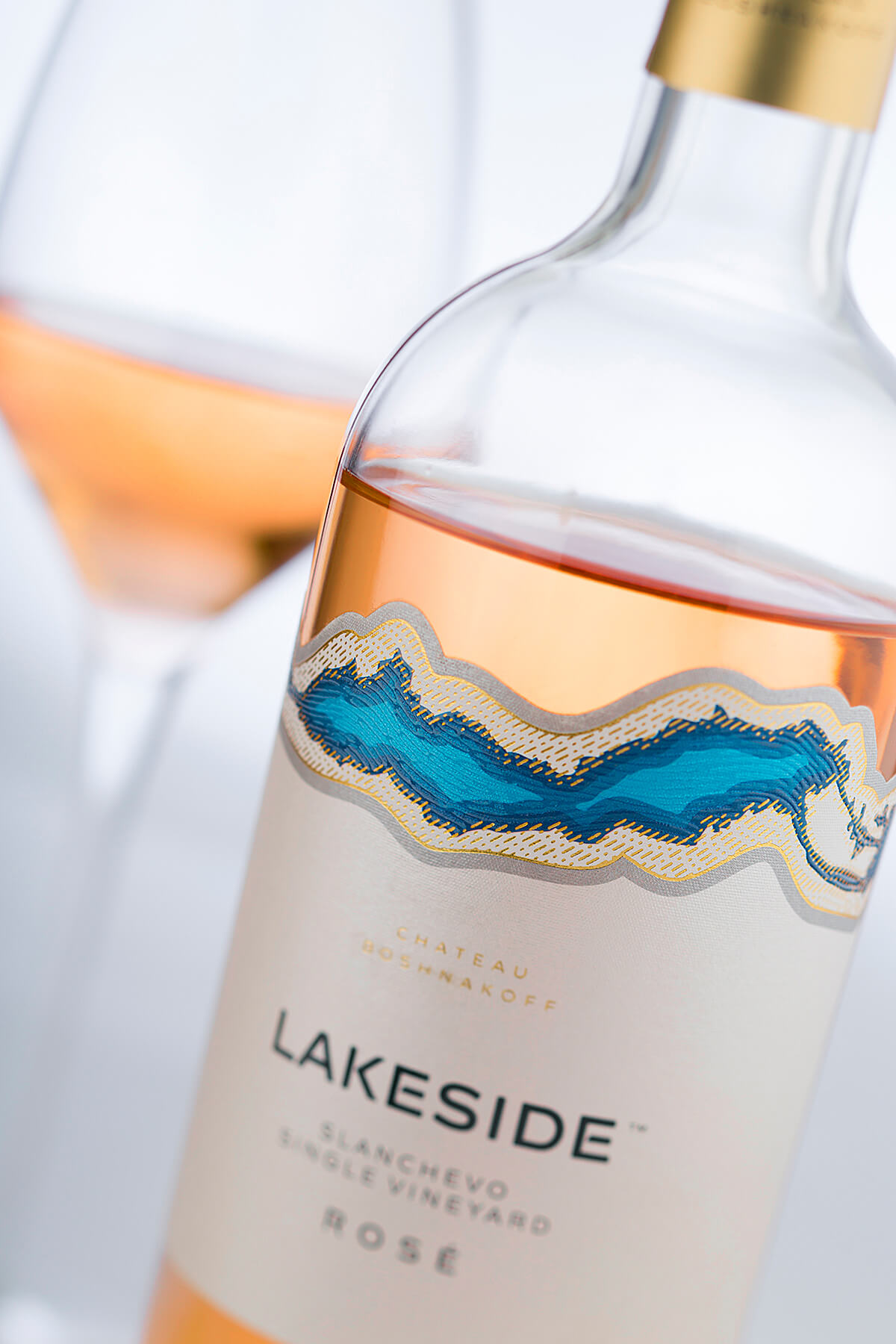 Lakeside Wine Label Design