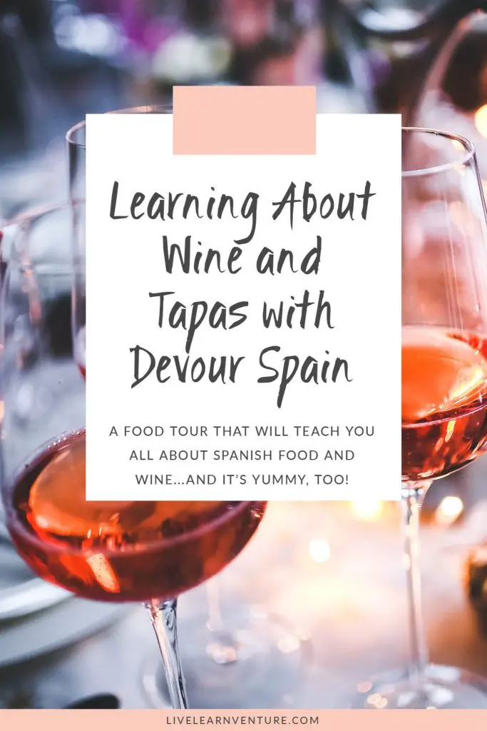 Learning About Wine and Tapas with Devour Tour