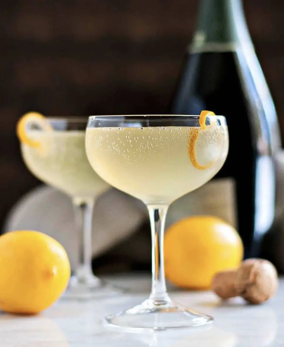 Lemon and Gin Champagne by pinchandswirl