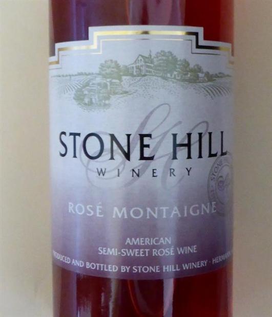 NV Stone Hill RosÃ© Montaigne, USA, Missouri, Hermann ...