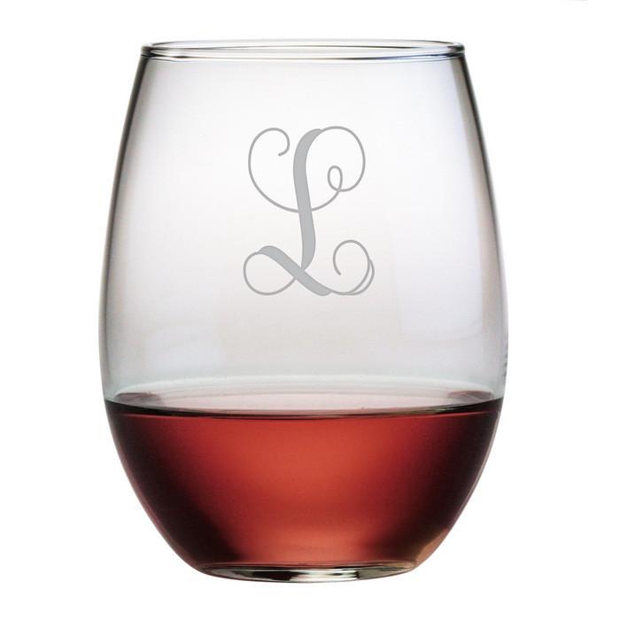 Personalized 21 oz. Stemless Wine Glass