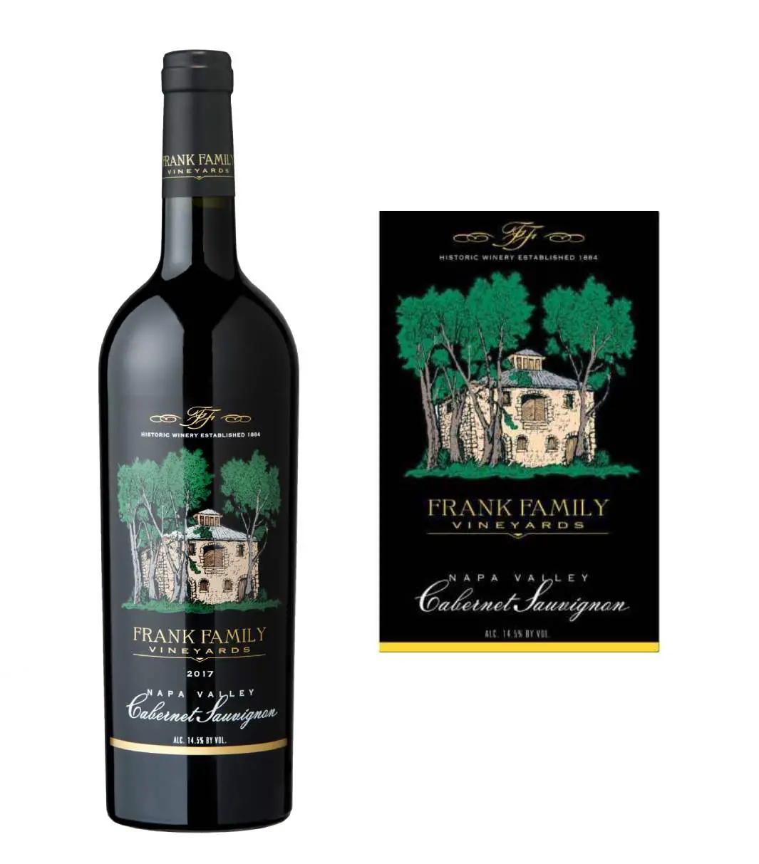 REMAINING STOCK: Frank Family Vineyards Cabernet Sauvignon 2016 (750 m