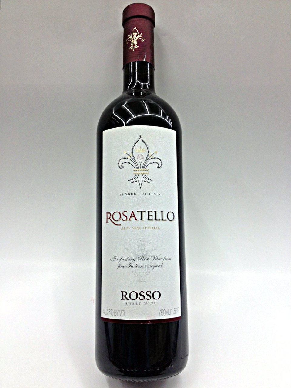 Rosatello Rosso Italian Sweet Wine
