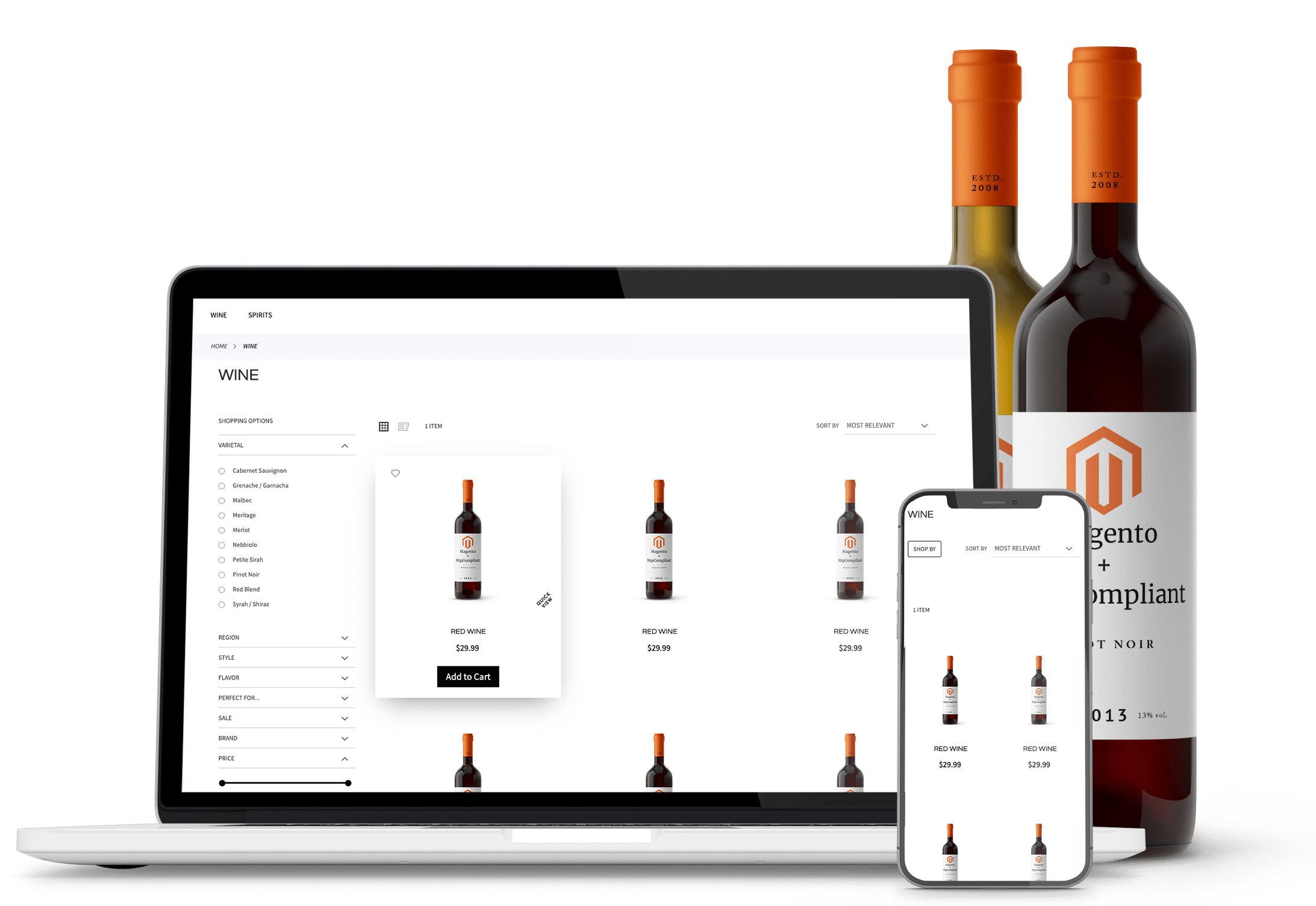 Sell Wine Online with Magento + ShipCompliant