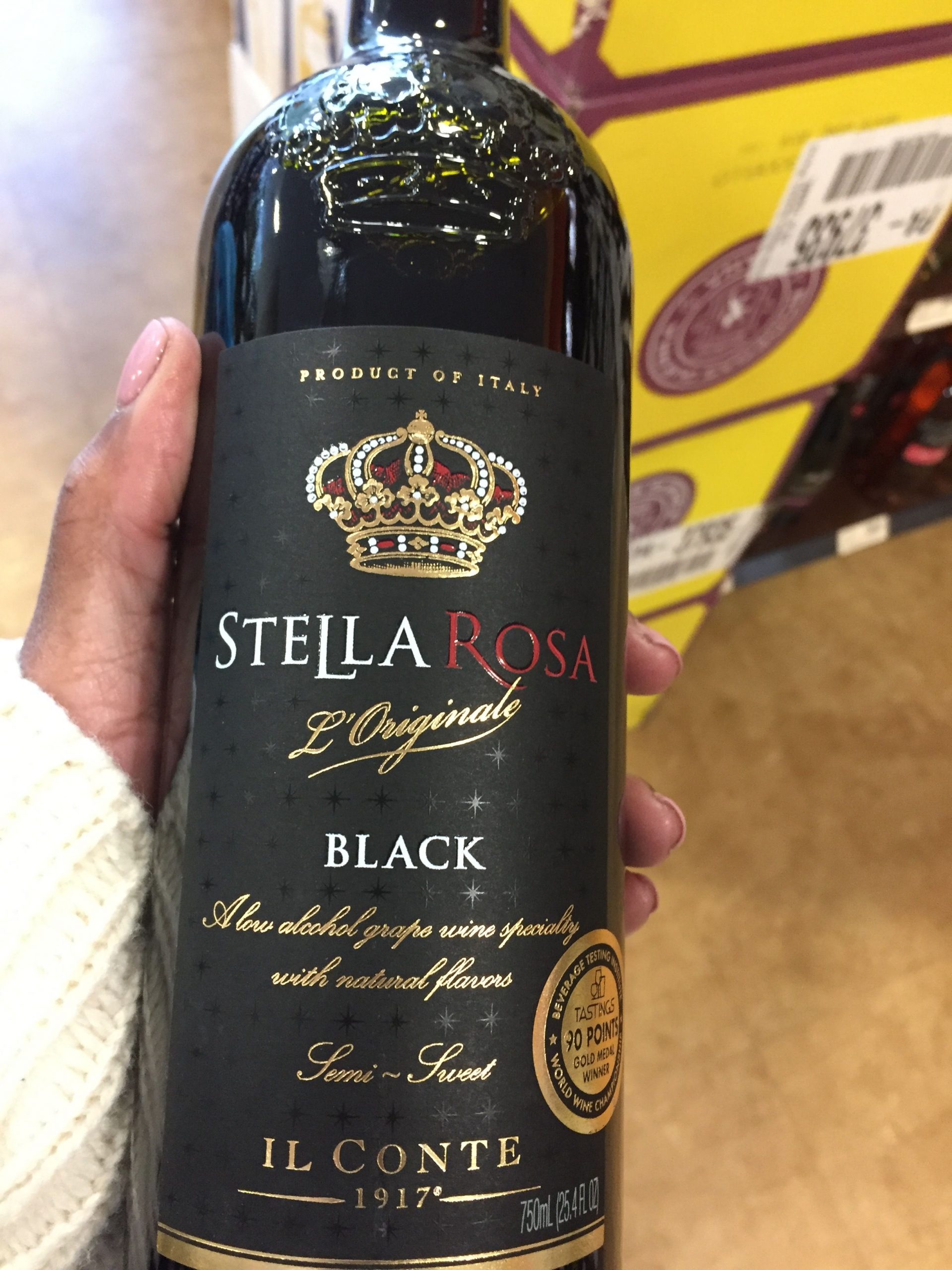 Stella Rosa Black Wine (my favorite)