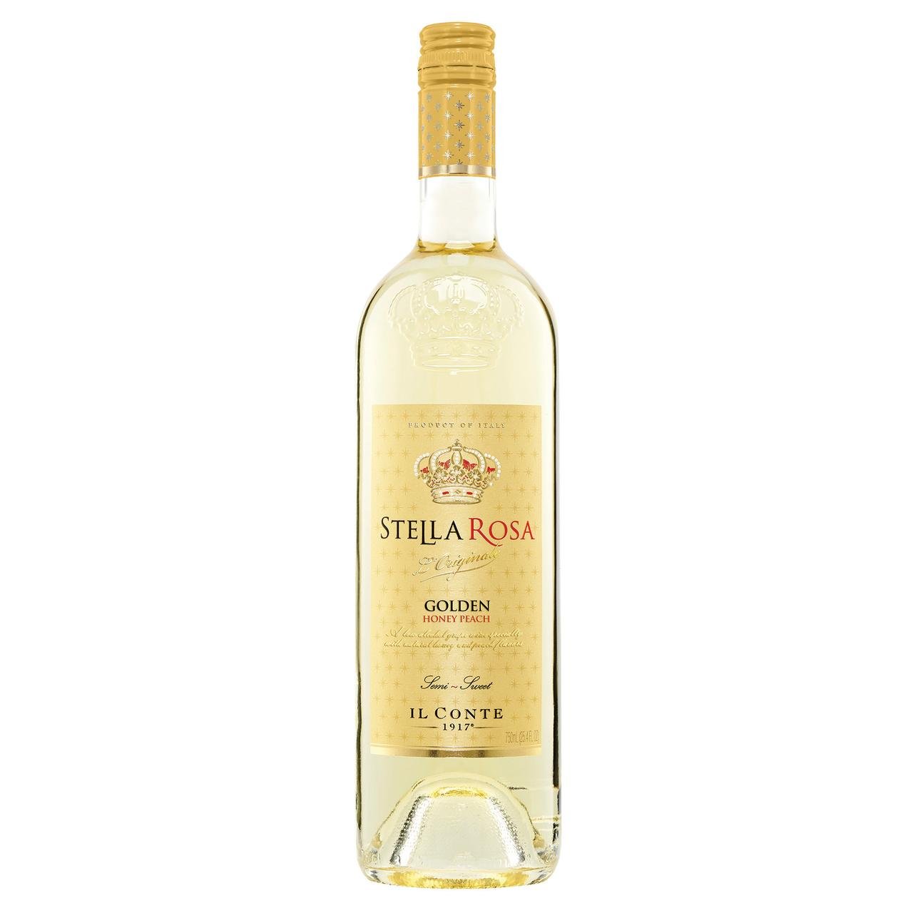 Stella Rosa Golden Honey Peach Wine 750 ML Bottle ...