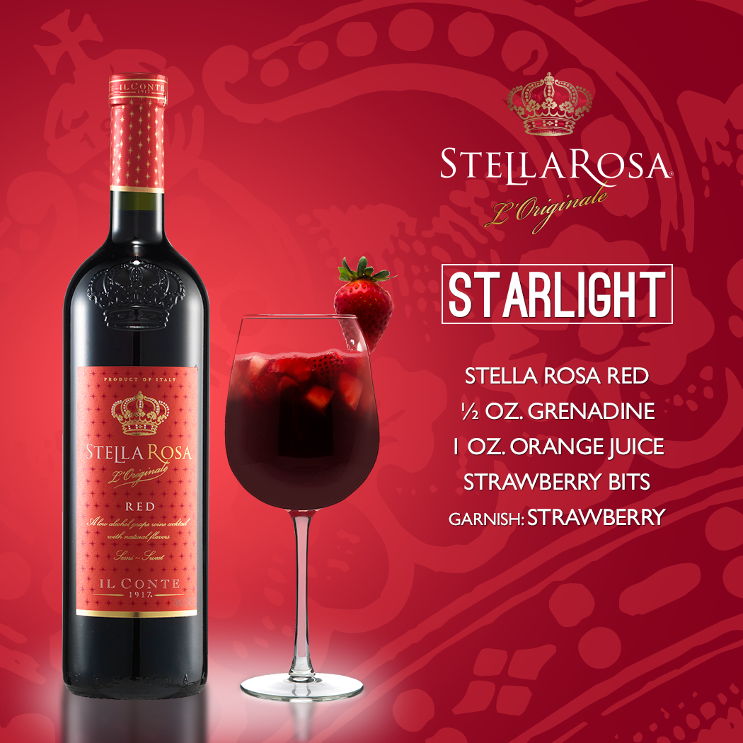 Stella Rosa Wines original cocktail recipe: Starlight ...