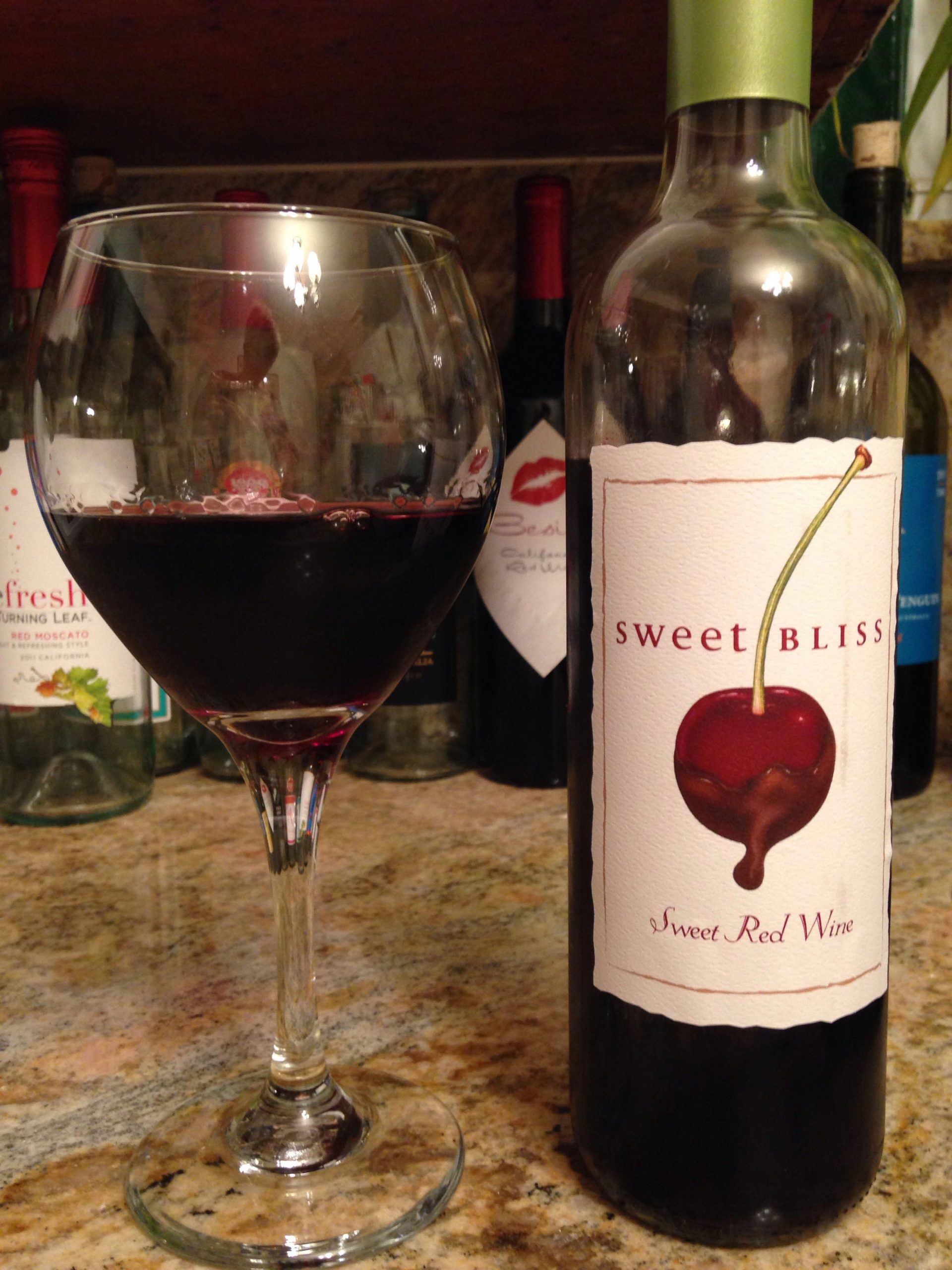 Sweet Bliss... sweet red wine... inexpensive and good (: # ...