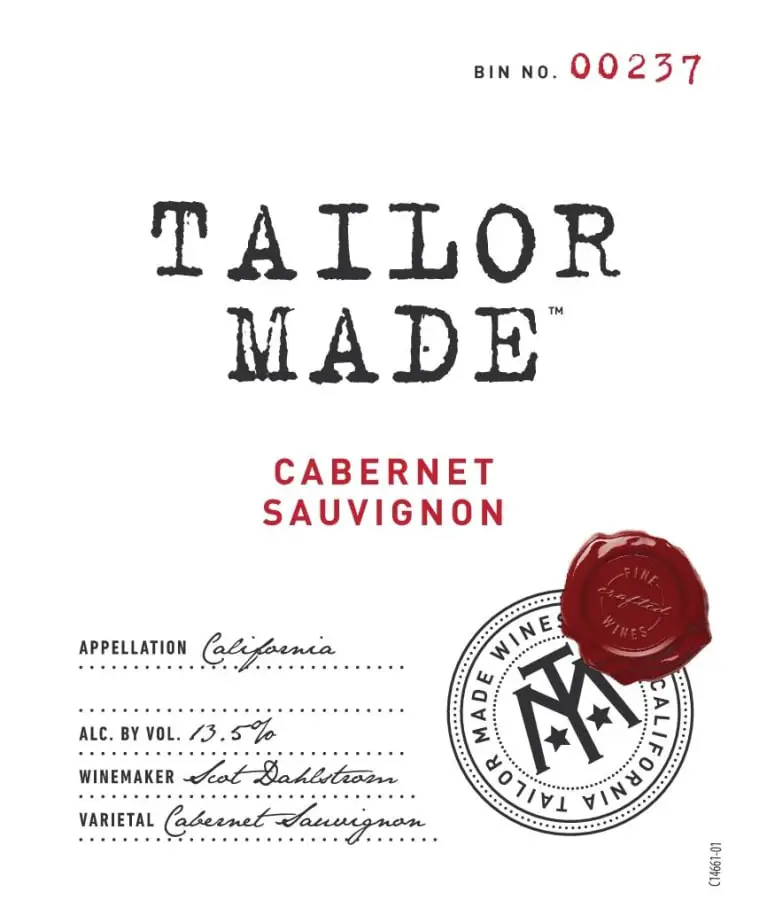 Tailor Made Cabernet Sauvignon 2016