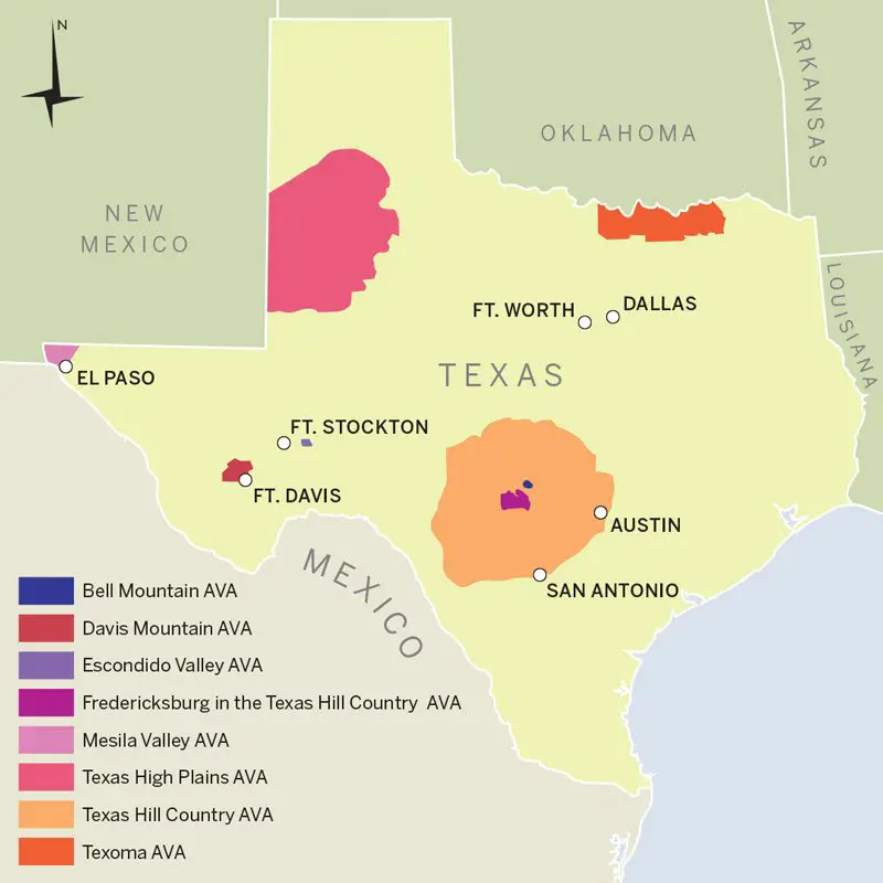 Texas Wine Country map  Maps, Signage &  Graphic Design