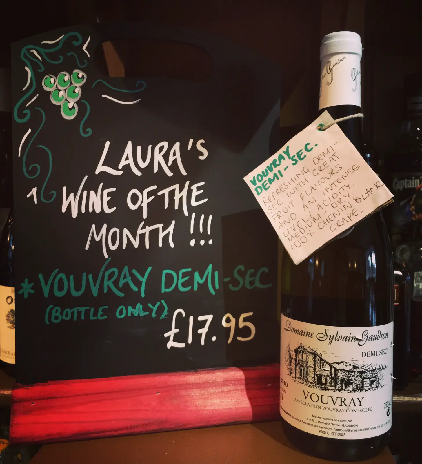 The Trusty Servant  Wine of the Month