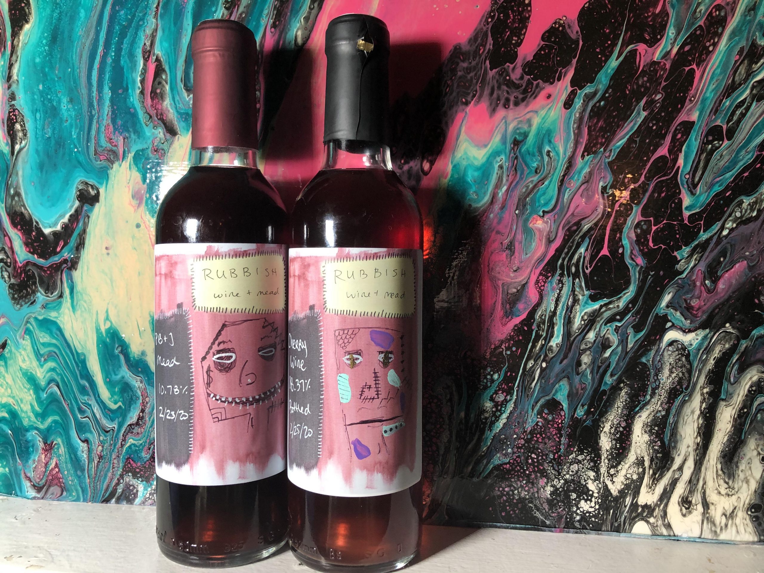 These two are my first complete bottles! The right is a ...