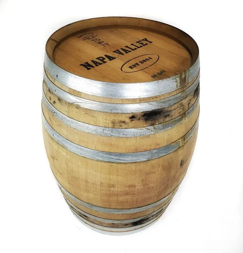 Used Wine Barrel 59 Gallons Napa Valley