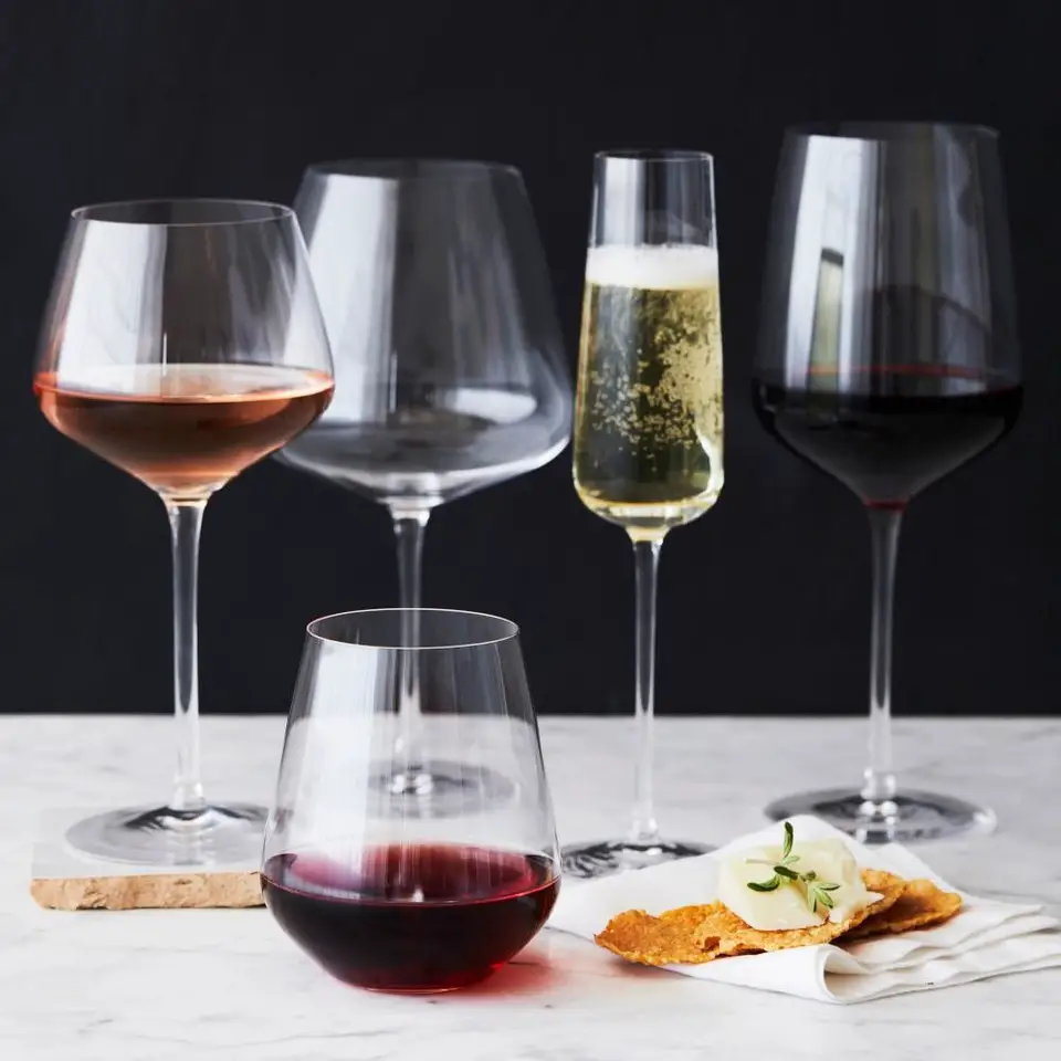 Williams Sonoma Estate Stemless Red Wine Glasses, Buy 6 ...