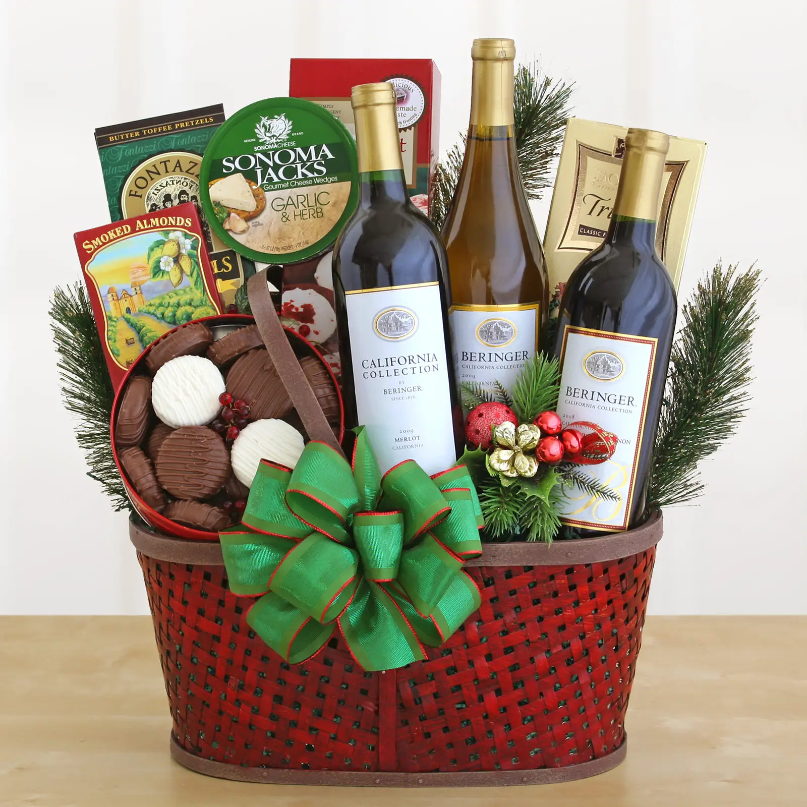 Wine Country Bounty Gourmet Gift Basket