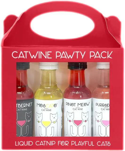 ð PetWineShop Cat Wine/Champagne Catnip Infused Non